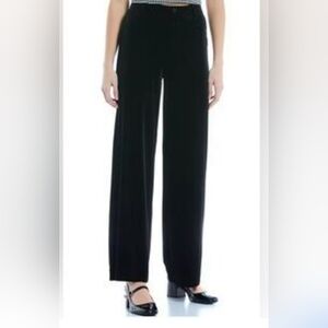 New velvet pants coppery key size xs black nwt